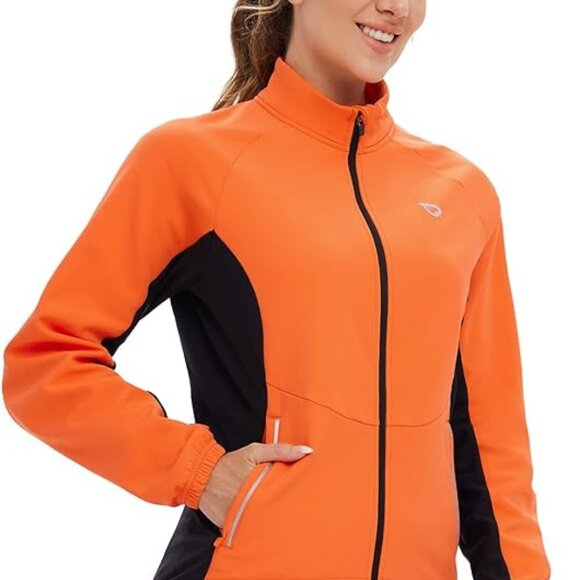 BALEAF Women's Thermal Softshell Sports Jacket Size L - Picture 2 of 5